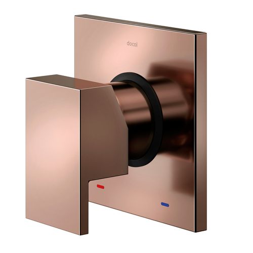 Acabamento monocomando base Deca para chuveiro e ducha higiênica New Edge