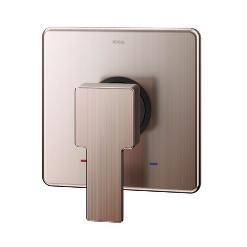 Acabamento monocomando para chuveiro e ducha higiênica base DE Edge