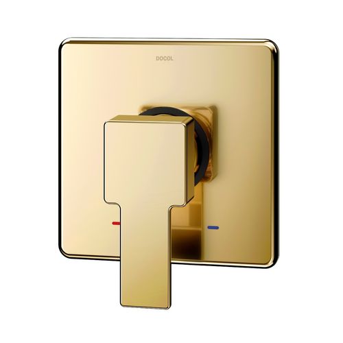 Acabamento monocomando para chuveiro e ducha higiênica base DE Edge