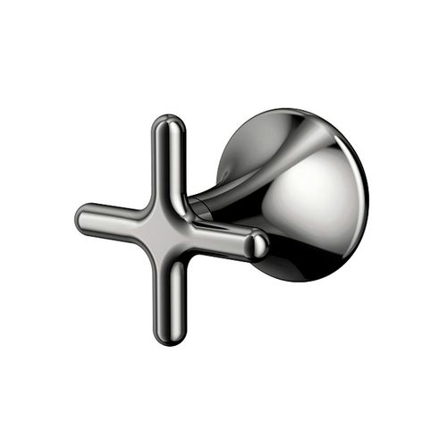Acabamento para registro base Deca 1/2", 3/4" e 1" Liss grafite polido