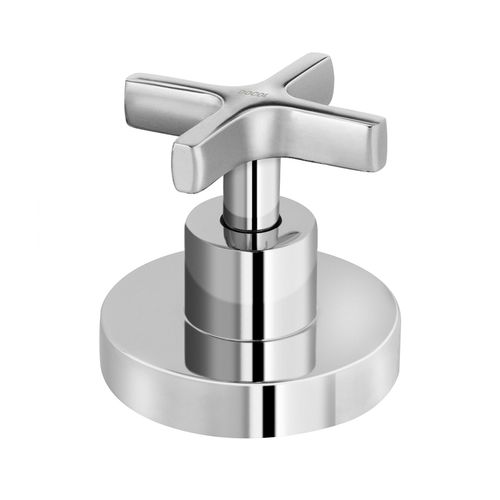 Acabamento para registro DocolBase 1.1/4" e 1.1/2" Invicta cromado