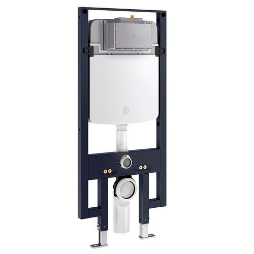 Caixa de descarga embutida g.3008 para drywall - bacia suspensa