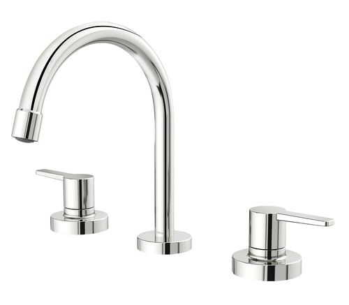 Misturador bica alta de mesa para lavatório LEED Gali cromado