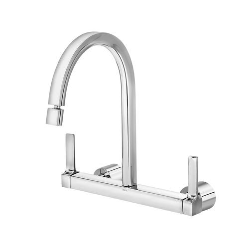 Misturador para cozinha de parede bica alta Quad