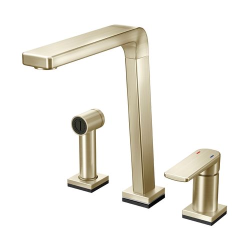 Monocomando para cozinha com ducha manual Bistrô Tech