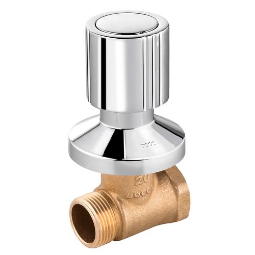 Registro de pressão com acabamento DocolBase 3/4" Itapema Bella cromado