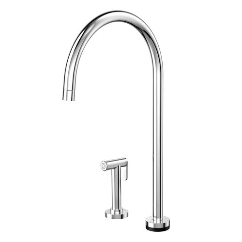 Torneira com ducha lateral Presence de mesa para cozinha Mix&Match