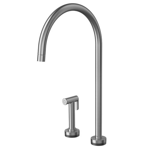 Torneira com ducha lateral Presence de mesa para cozinha Mix&Match