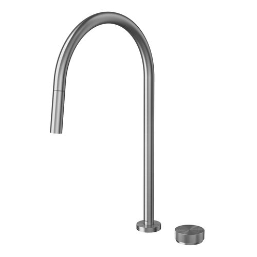 Torneira com ducha retrátil de mesa para cozinha Mix&Match