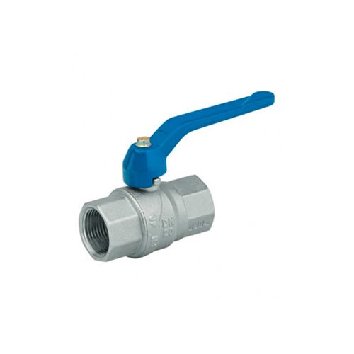 Válvula de esfera com alavanca 4" azul