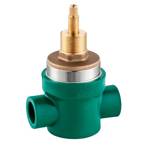 Registro tipo gaveta basetec PPR 1/4 volta DocolBase 25mm