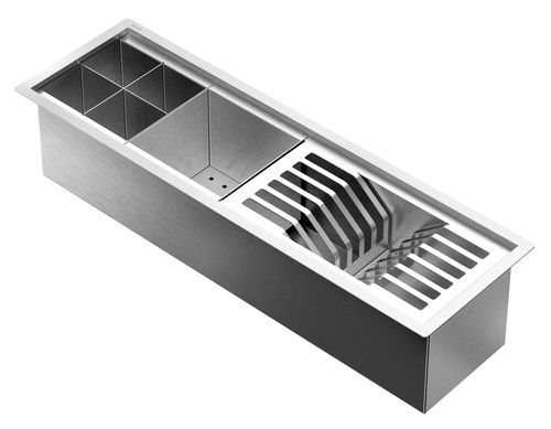 Canal Equipado com 3 Acessórios 60x15x15 DocolFit