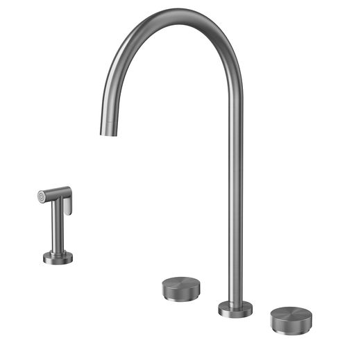 Misturador com ducha lateral de mesa para cozinha Mix&Match