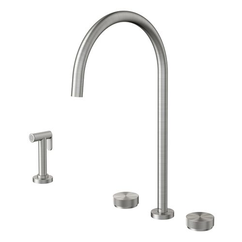 Misturador com ducha lateral de mesa para cozinha Mix&Match