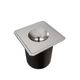 Lixeira quadrada D255 - 6L de embutir DocolMassima aço inox-1743874765337