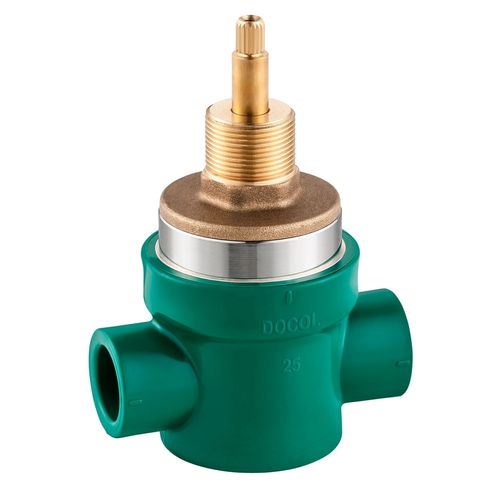 Registro tipo gaveta basetec PPR 1/4 volta DocolBase 25mm