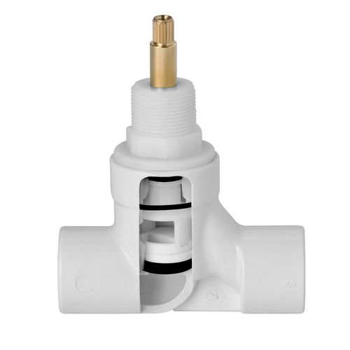 Basetec PVC 1/2 turn 25mm pressure register